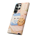 Milk Cookie Phone Case Cute Food Kawaii Tough Cover Gift Art