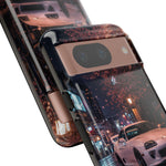 MK4 Supra Rainy Night Blossom Tough Phone Case - Wet Reflection