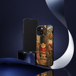 Corgi Royal Guard phone case | Cute British corgi soldier illustration