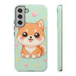 Shiba Inu Kawaii Chibi Smile Pet Dog Art Tough Phone Case