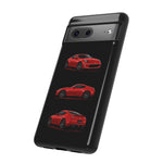 Red 370Z Sports Coupe Tough Phone Case for JDM Enthusiasts