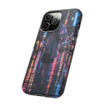Lofi Anime Rain Street Art Tough Phone Case