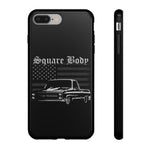 C10 Square Body Truck Phone Case Featuring Classic Chevy Pickup Artwork