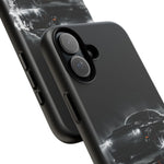 Black Sports Car Illustration 2023 Challenger SRT phone case | Car Drift Reflection