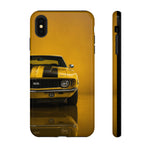 Classic Camaro SS Phone Case, Yellow 69 Muscle Car Cover, Gift for Guys