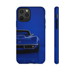 C3 Phone Case Blue, Stingray Classic Sports Car Tough Cover