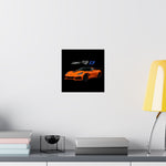 2019 ZR1 Poster Wall Art Print C7 Supercar Garage Decor Gift Chevy