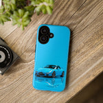 RX-7 Cyan Studio Phone Case Studio Color Match Car Art