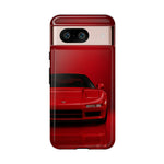Red NSX Phone Case, 90s JDM Supercar Legend Tough Cover, Mens Gift