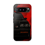GNX Black Ember Red Tough Phone Case