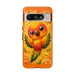 Sun Conure Kawaii Citrus Art Tough Phone Case