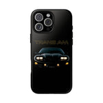 Dark 1998 Trans Am Front View Muscle Car Tough Phone Case Gift