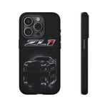 ZL1 Camaro phone case | tough phone case, black muscle car design