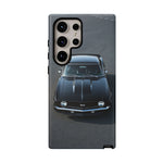1969 Camaro SS Black Overhead Tough Phone Case Cover Gift Art