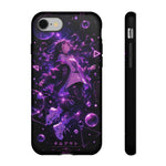 Chillout Floating Anime Girl Phone Case – Dreamy Vaporwave Aesthetic