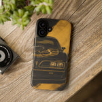 Trans Am Black Gold Shaker Tough Phone Case Muscle Car Art Cover