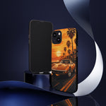 Orange Corvette C3 Stingray Sunset Palms Phone Case