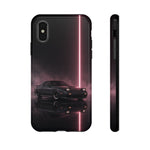 FC RX-7 Pink Neon Fog Column Tough Case