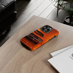 Orange Cuda Phone Case, 71 Classic Muscle Car Tough Cover