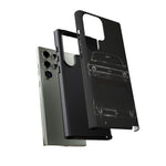 1970 Nova SS Phone Case Black, Classic Muscle Car Cover, Guys Gift
