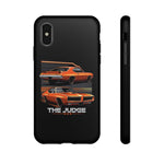 1969 GTO Judge Orange Muscle Car Tough Phone Case Cover Gift