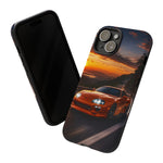 Supra MK4 Orange Touge Night JDM Speed Art Tough Phone Case