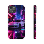 Silvia S15 Neon City JDM Car Phone Case | Tough Cover