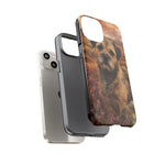 Border Terrier Earthy Watercolor Art Tough Phone Case