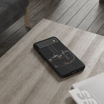 Grand National Phone Case, Black 87 Muscle Car Stripe Studio Cover