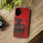 Red 1969 Camaro SS Phone Case, Vintage Muscle Car Protective Cover
