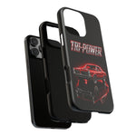Tri-Power Classic Muscle Car GTO phone case | Retro Automotive Graphic