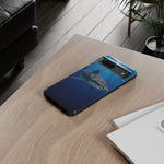 Tiger Shark Phone Case, Dappled Blue Water Tough Cover