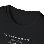 Diamond T Truck Shirt | Vintage 1950 Classic Pickup Retro Hot Rod Line Art Graphic T-Shirt