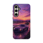 Sunset Skyline R34 Car Phone Case | Tough Phone Case