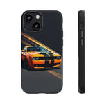 Challenger Widebody Orange Muscle Art Tough Phone Case