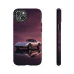 Soft White C3 Corvette Mauve Sky Phone Case