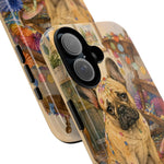 Guilty French Bulldog Phone Case, Confetti Watercolor Cover