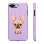 French Bulldog Bat Ears Kawaii Pet Dog Art Tough Phone Case