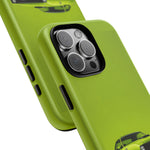 Green Cuda Muscle Car phone case for Gear Heads