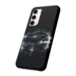 Black Sports Car Illustration 2023 Challenger SRT phone case | Car Drift Reflection