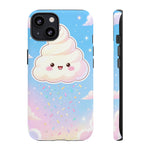 Kawaii Whipped Cream Cloud Tough Case | Cute Pastel Sprinkles Phone Cover