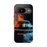 1969 Camaro Fire Ice Muscle Tough Phone Case Cover Gift Art