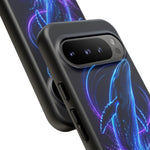 Neon Holographic Whale Phone Case | Tough Case