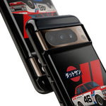 VintageDatsun 510 Racing Stripe JDM Tough Phone Case Cover Gift