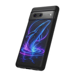 Neon Holographic Whale Phone Case | Tough Case