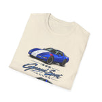 1996 C4 Grand Sport Sports Car T-Shirt | Racing Coupe Illustration