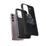 Tarpon Fishing Phone Case, Saltwater Portrait Black Cover, Gift