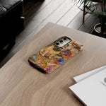 Guilty French Bulldog Phone Case, Confetti Watercolor Cover
