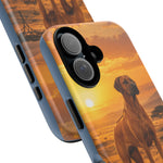Rhodesian Ridgeback African Savanna Art Tough Phone Case