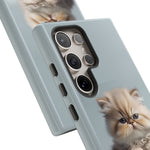 Fluffy Persian Kitten phone case | Tough Cases